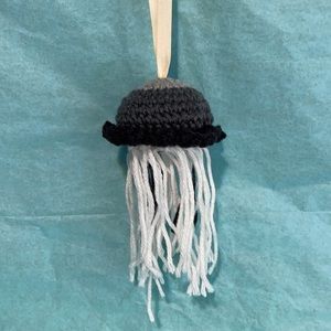 Jellyfish keychain or any type of decoration. Handcrafted with love ❤️
